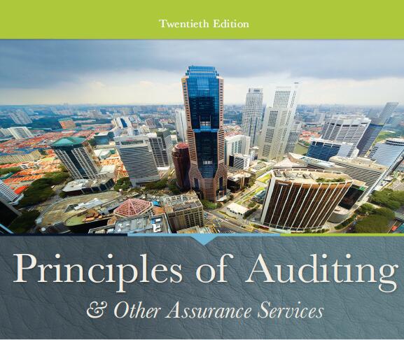 Principles of Auditing & Other Assurance Services Twentieth Edition
